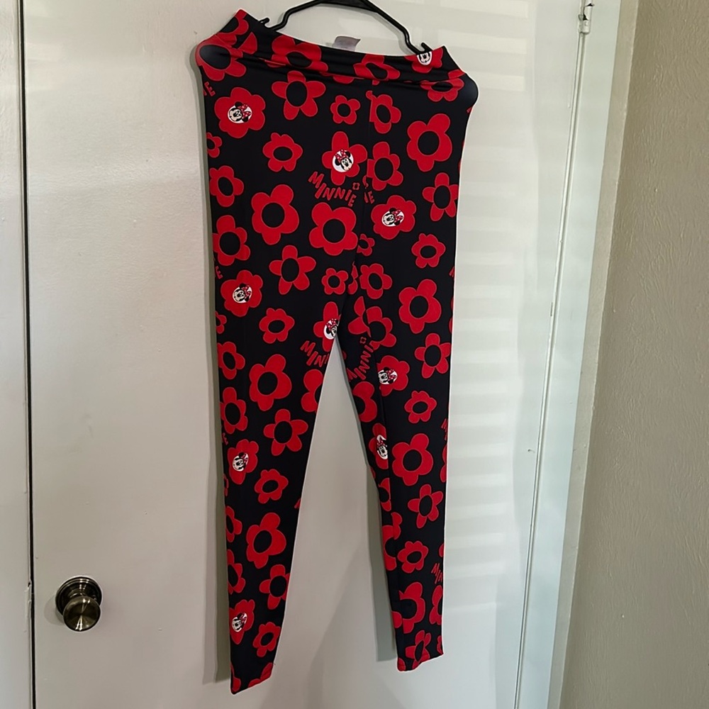 Child large Disney Minnie mouse leggings